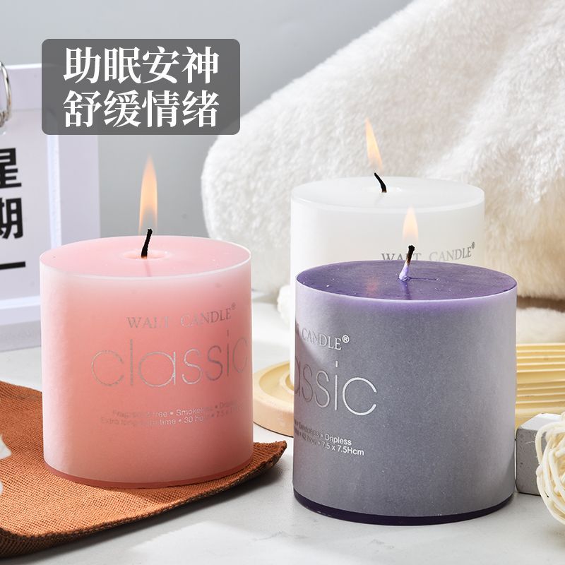 Home candles to remove smoke smell and fragrance, romantic smokeless creative essential oils, candlelight dinner detail image 4