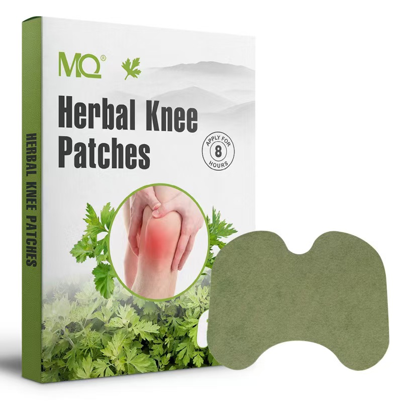 绿色包装中药膏药贴 艾草膝盖受伤缓解膏贴