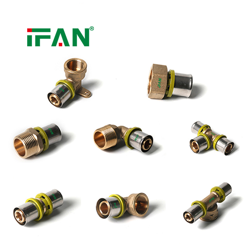 IFAN Security Guarantee PEX Press Fitting Yellow 16-32MM  details Picture