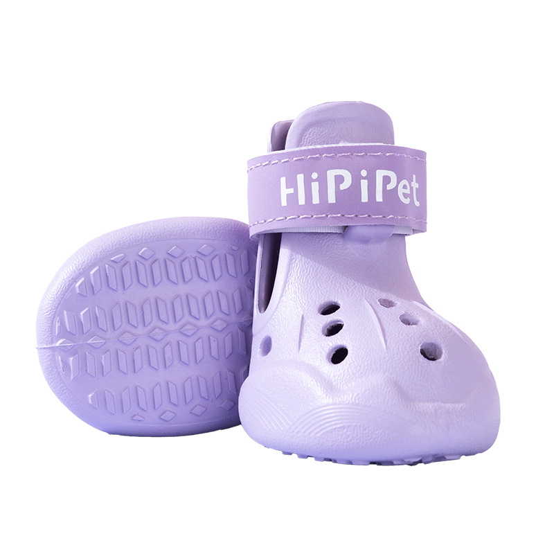 Summer new pet dog shoes, crocs made of eva material, are lightweight and durable. Cross-border teddy Bichon Frise pet dog supplies Item Picture