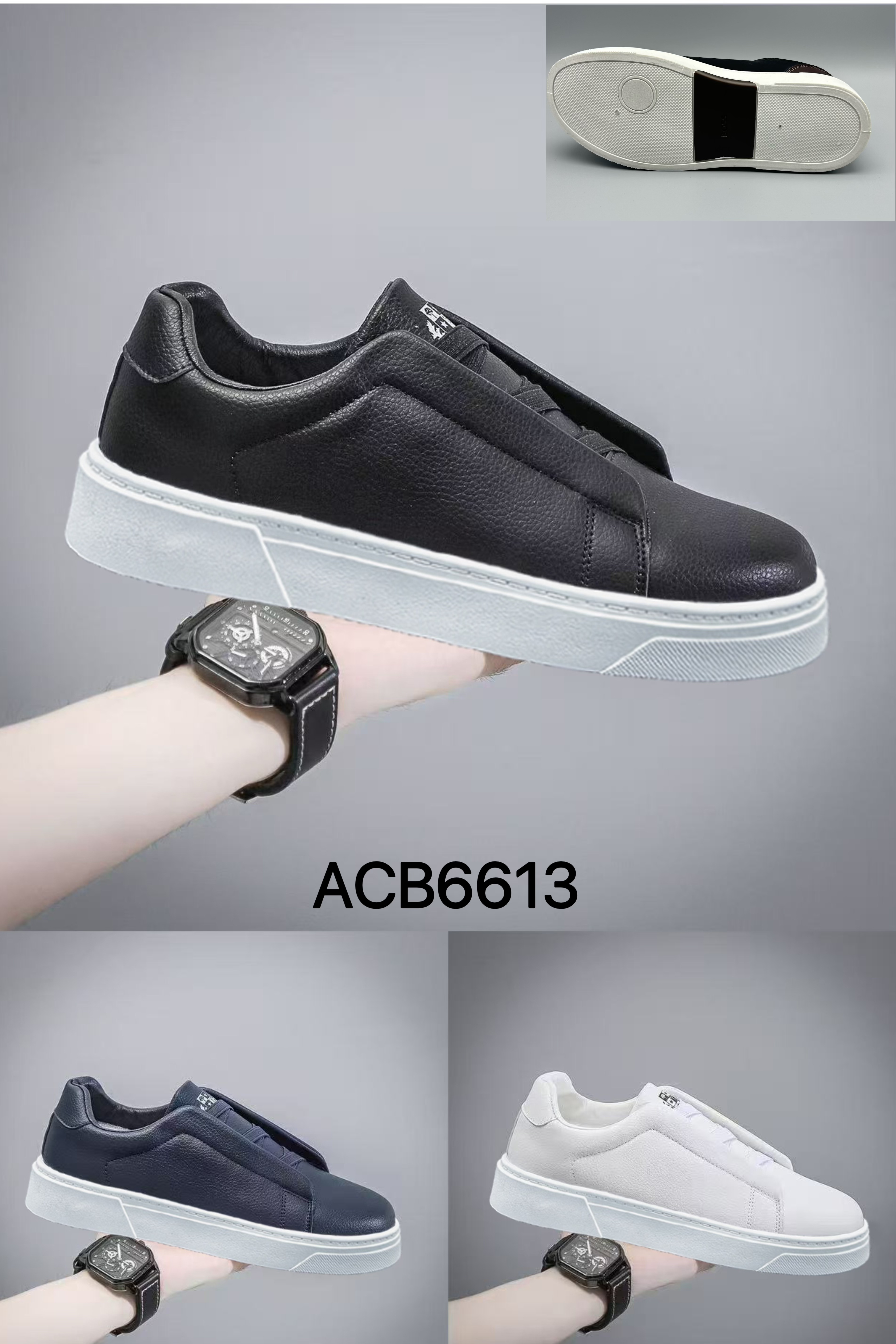 百搭运动休闲鞋Shoes男鞋轻便透气缓震图