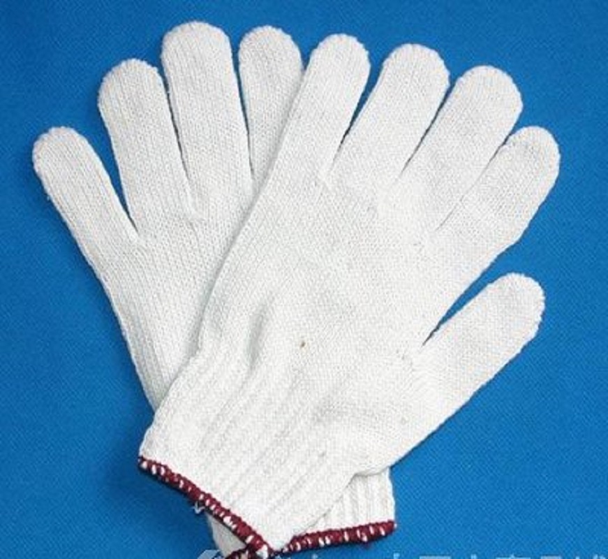 Universal engrosado antideslizante ciclismo esquí protección laboral guantes blancos
