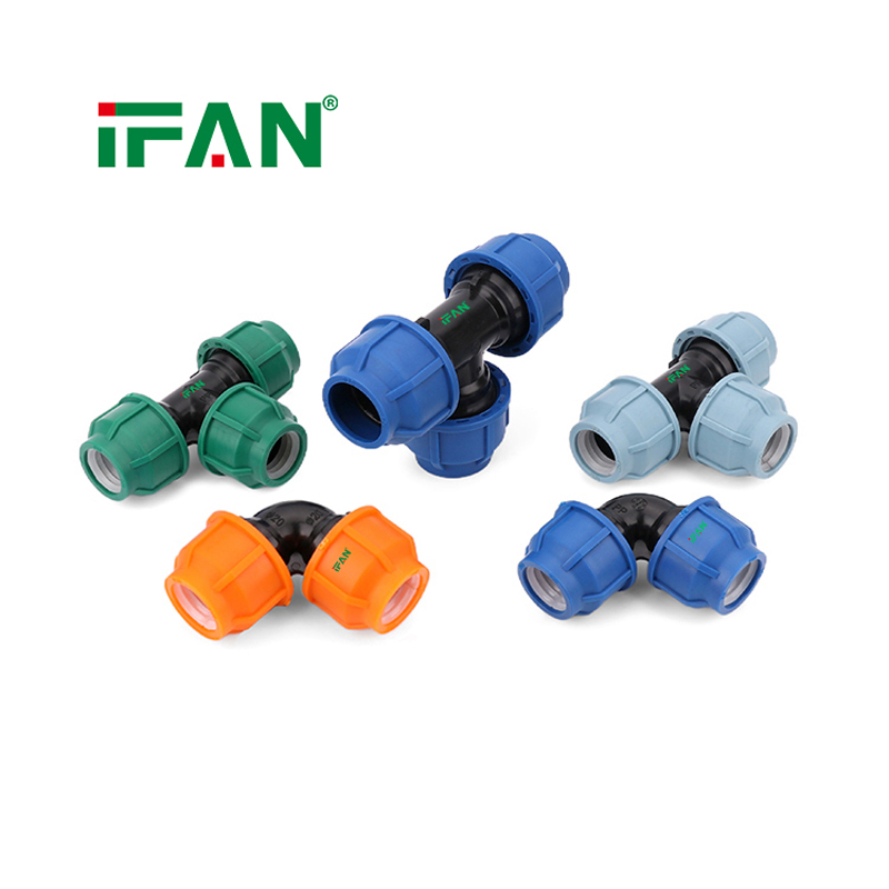 IFAN Custom High Quality HDPE Irrigation Fitting 20-63MM 