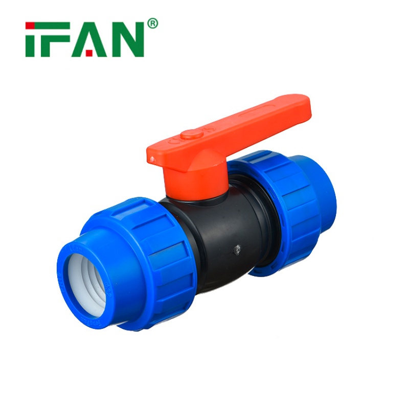 Customized IFAN PP quick-connect fittings for ball valves details Picture