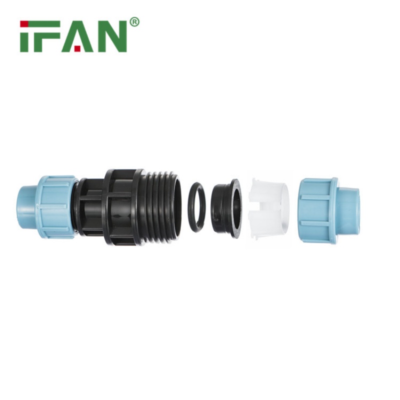 Manufacturer PP irrigation quick-connect reducing coupling details Picture