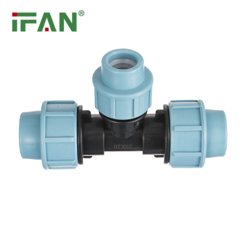 IFAN High-Strength PP Quick-Connect Fittings Reducing Tee Application Scenario