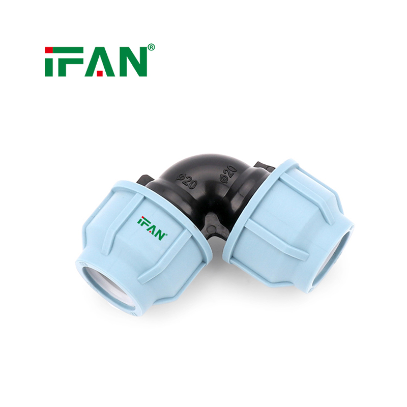 Factory Direct Sales PP Quick-Connect Fittings Elbow Application Scenario