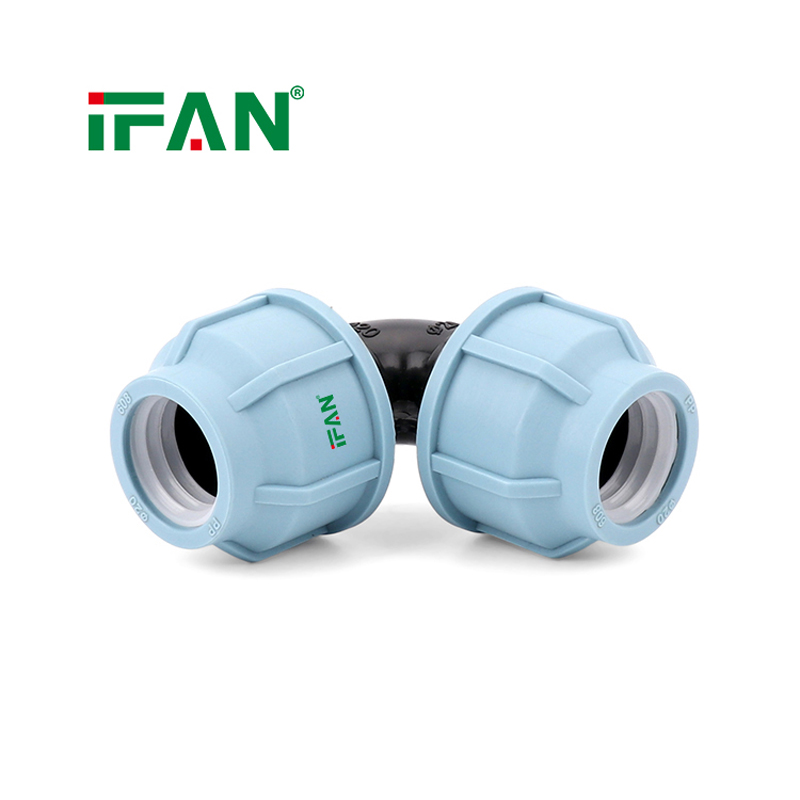Factory Direct Sales PP Quick-Connect Fittings Elbow details Picture