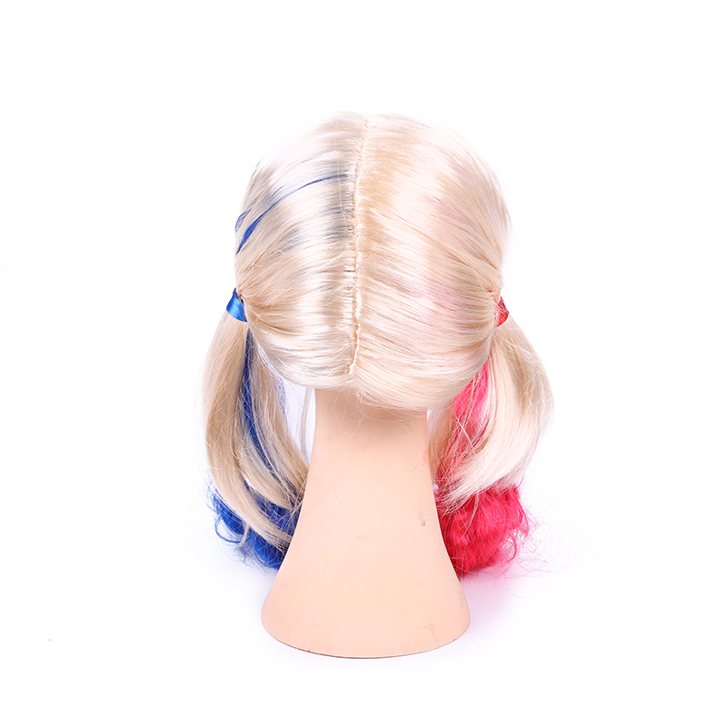 Chanifang festival hat peluca tricolor doble trenzas bad girl peluca coaplay peluca Application Scenario