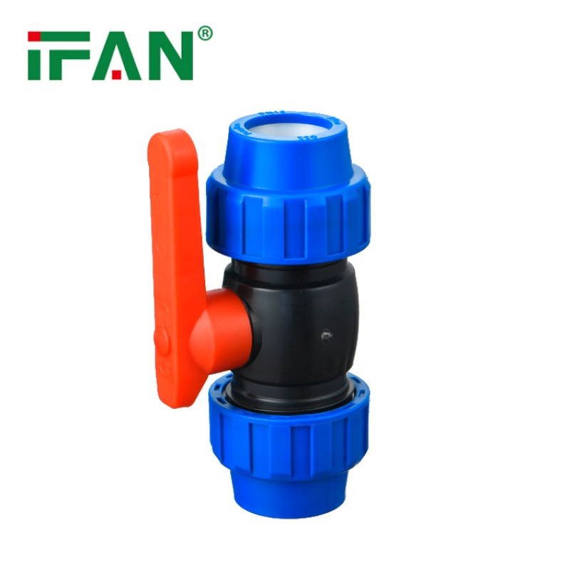 Customized IFAN PP quick-connect fittings for ball valves Specification image