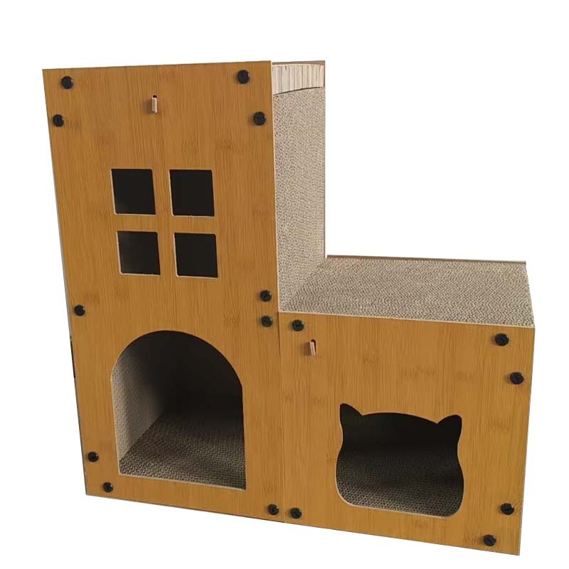 Cat Villa cat bed, wear-resistant and non-flaking, suitable for young cats to play with, corrugated paper, pet home, pet cat manufacturer, cat scratch board wholesale Item Picture