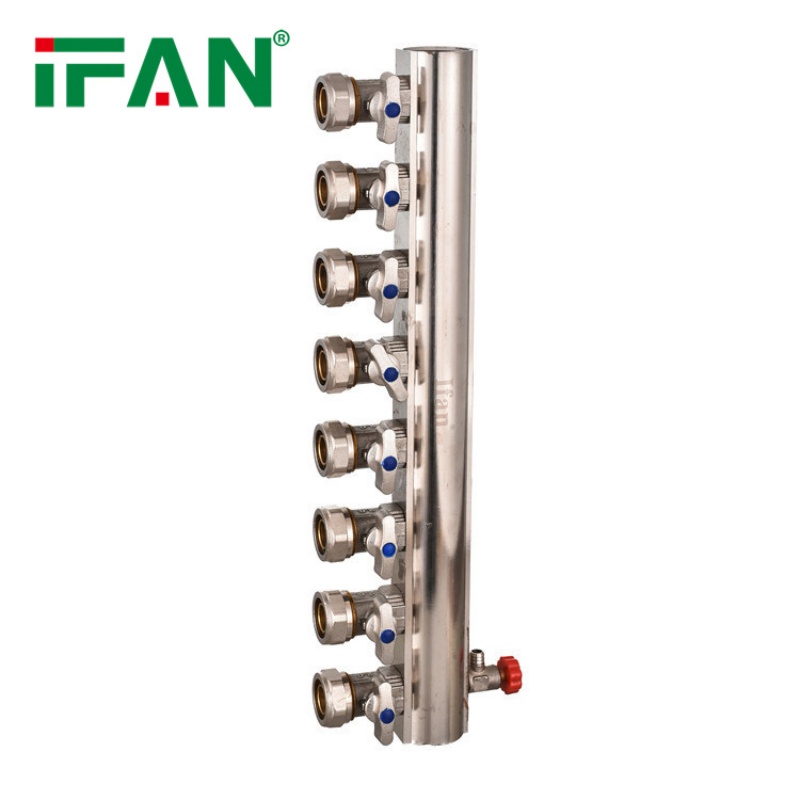 Ifan Brass Fittings 4 Ways Manifold Pex Pipe  Application Scenario