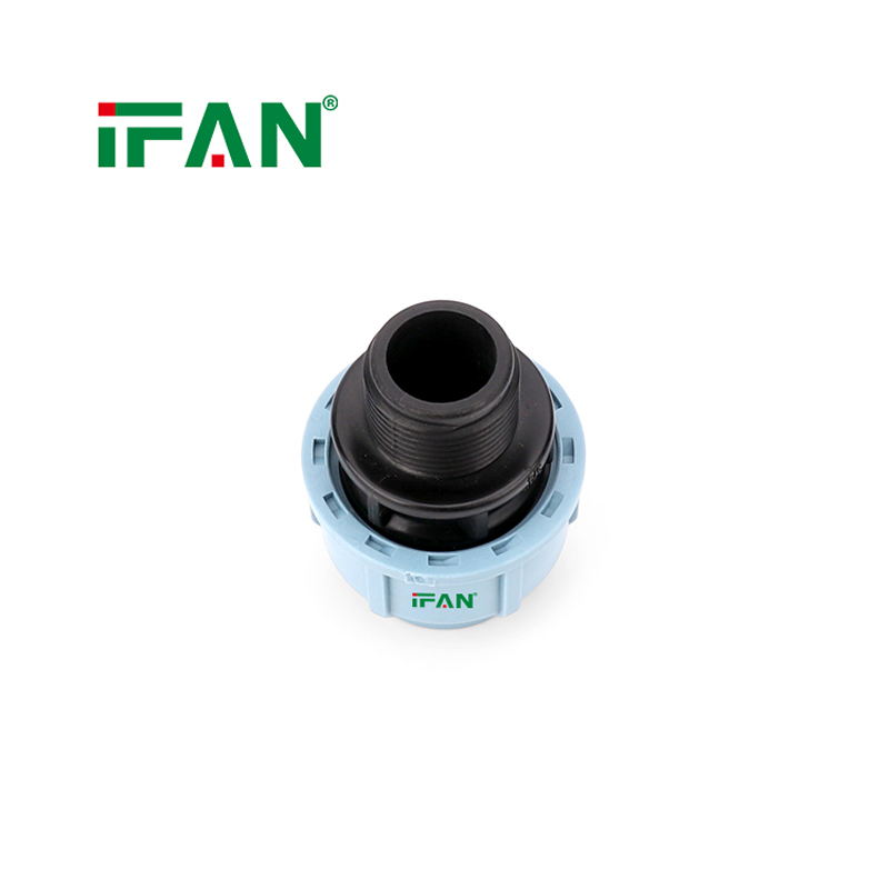 Hot Sale PP Quick-Connect Irrigation Fittings Male Socket