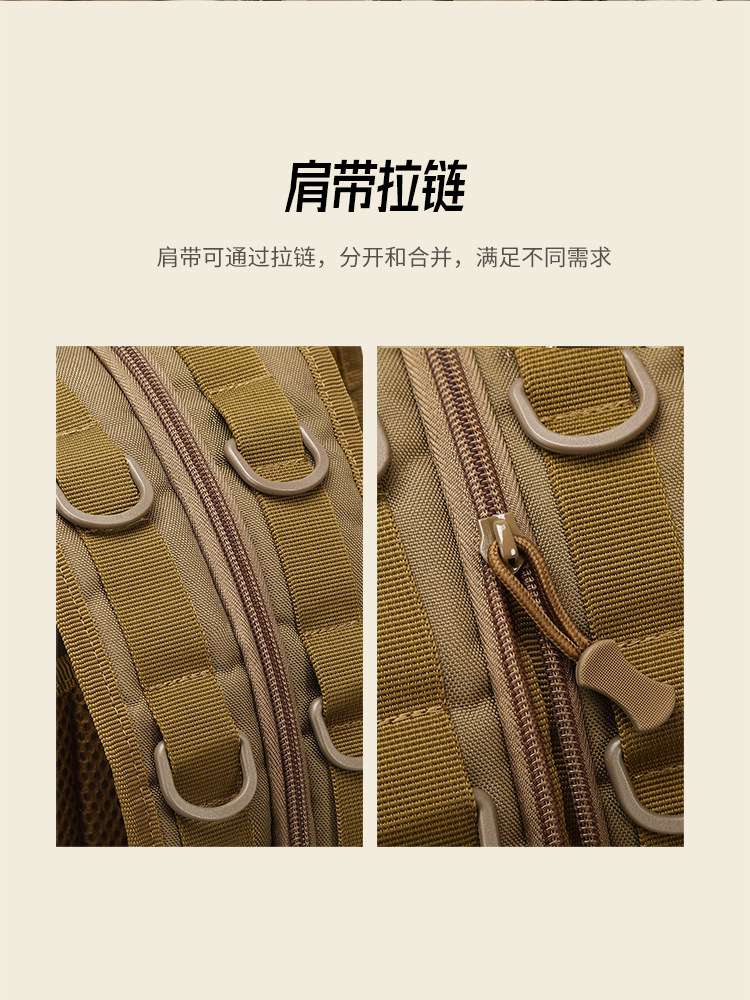 حقيبة Lure Bag تكتيكية متعددة الأغراض متعددة الأغراض، حقيبة حامل حقيبة حقيبة سفر خارجية، حقيبة سفر في الهواء الطلق detail image 4