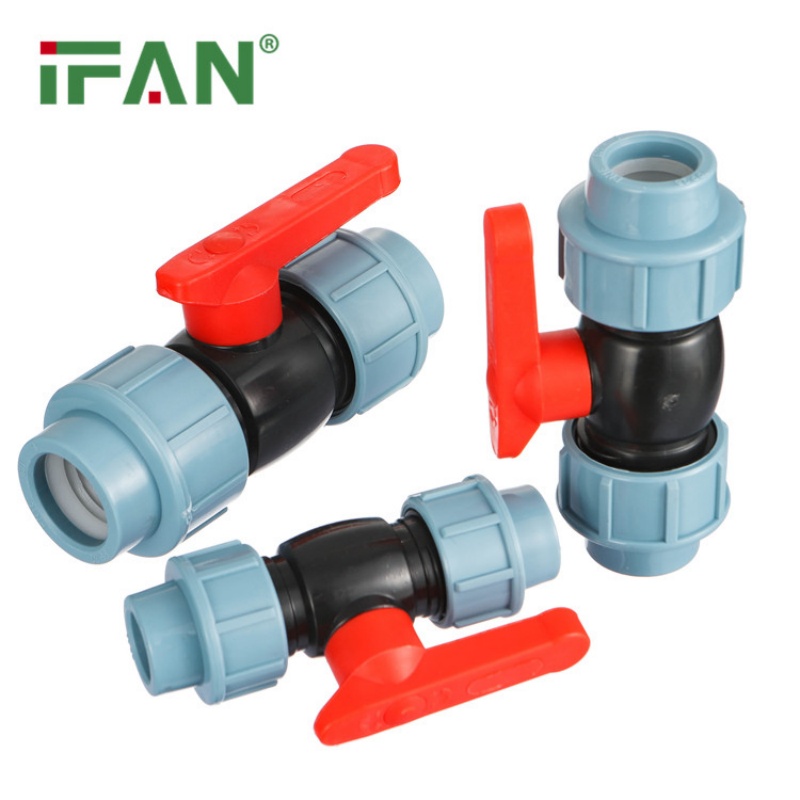 IFAN factory price PP quick-connect fittings ball valves details Picture