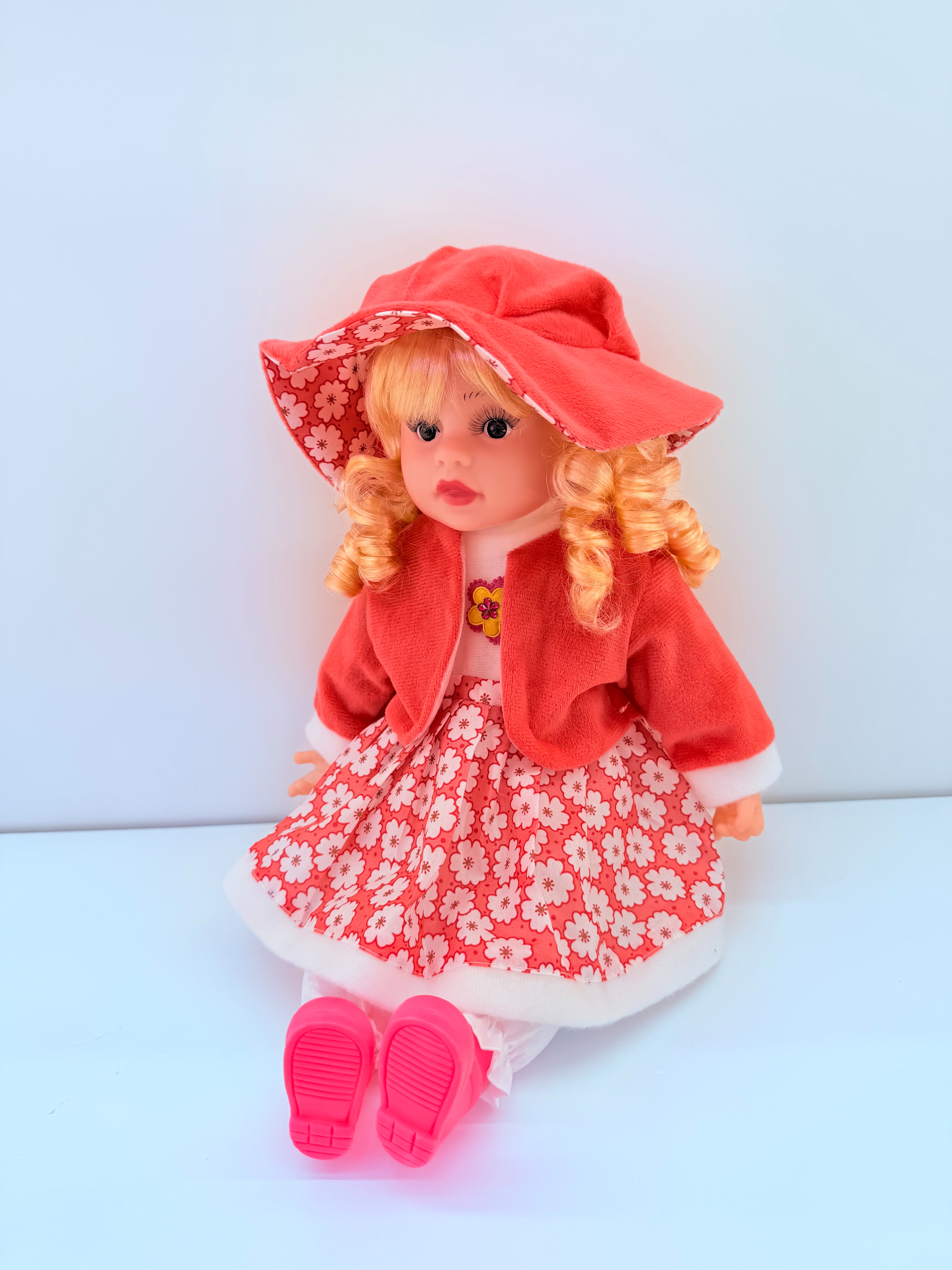 The 18-inch music doll casual edition comes with music in multiple languages (Arabic, Russian, and English) and is a bestseller in foreign trade Specification image