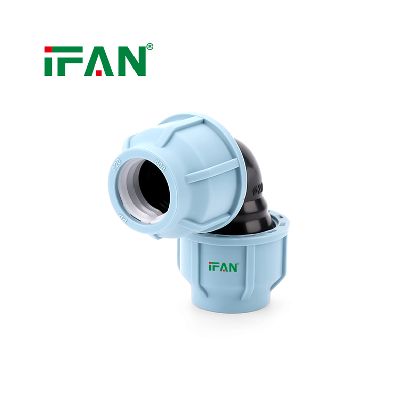 Factory Direct Sales PP Quick-Connect Fittings Elbow