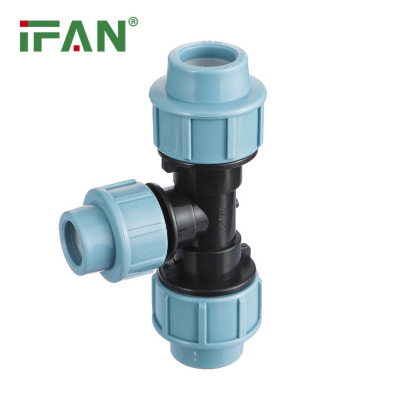 IFAN High-Strength PP Quick-Connect Fittings Reducing Tee details Picture