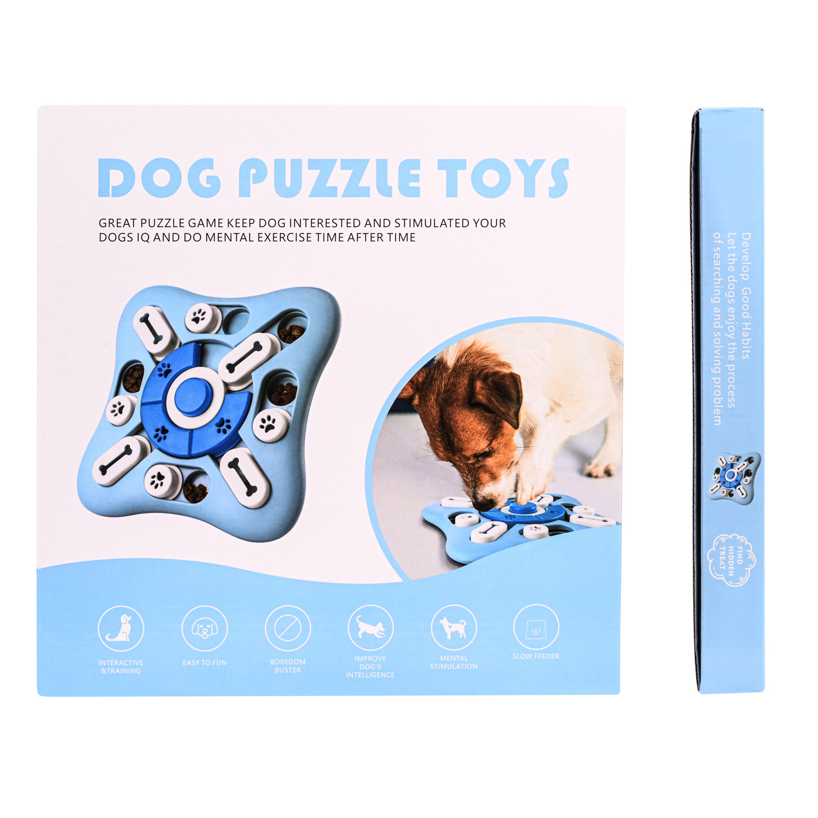 A bestseller on Amazon for pet dogs, an educational toy that can make sounds when cats and dogs eat slowly or miss food Item Picture