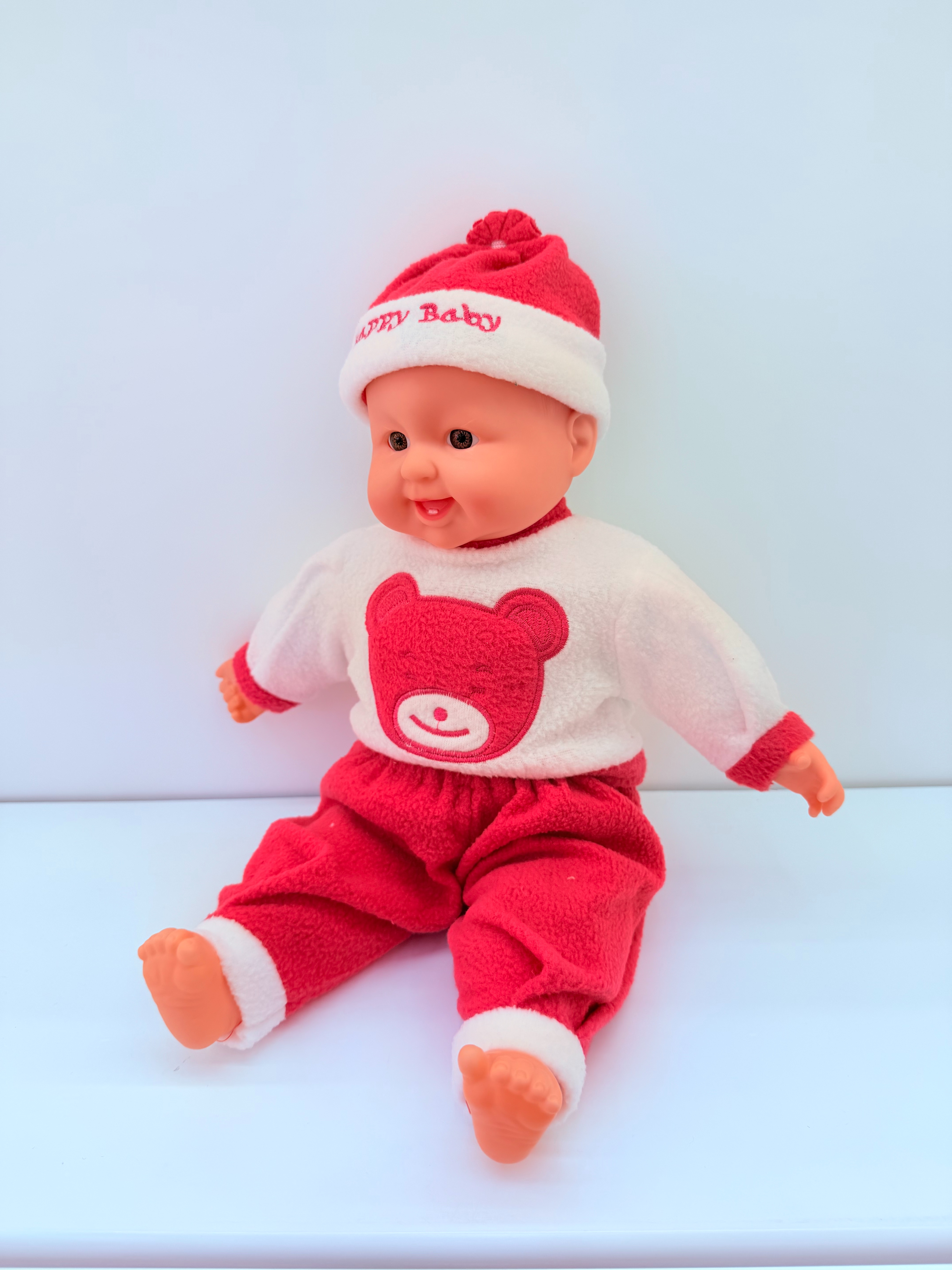 Talla grande muñeca de risa dividida apretando con la risa sleeping dolls hay muchos estilos vestido mixto comercio exterior estilo explosiva lindo cura Specification image