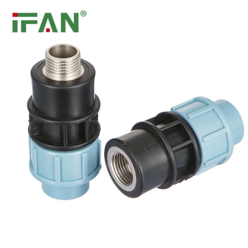 PP Quick-Connect Fitting  Brass Male Threaded Adapter details Picture