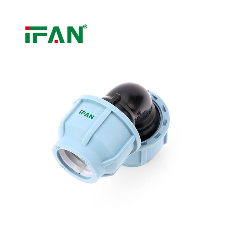 Factory Direct Sales PP Quick-Connect Fittings Elbow Specification image