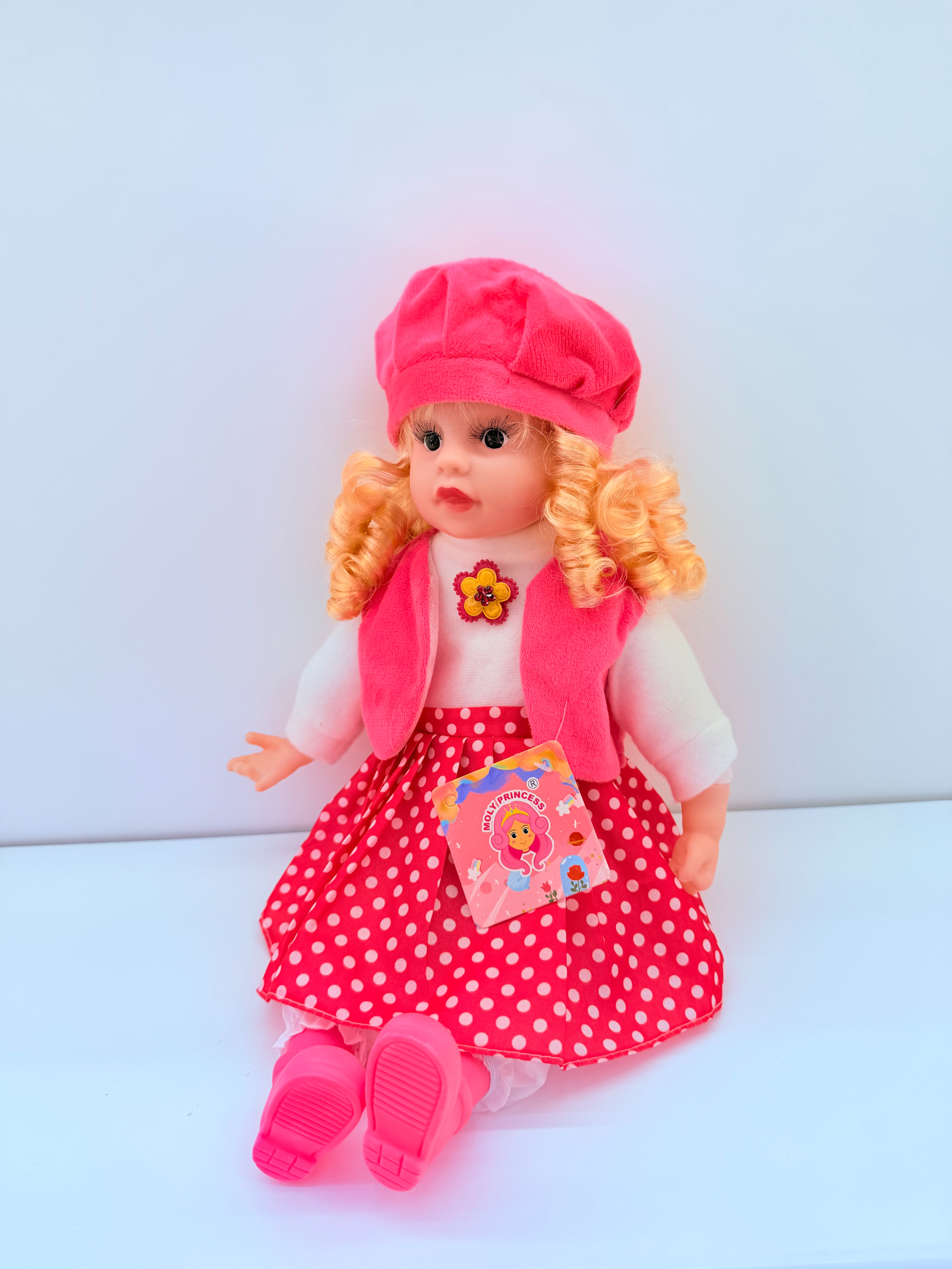 The 18-inch music doll casual edition comes with music in multiple languages (Arabic, Russian, and English) and is a bestseller in foreign trade details Picture