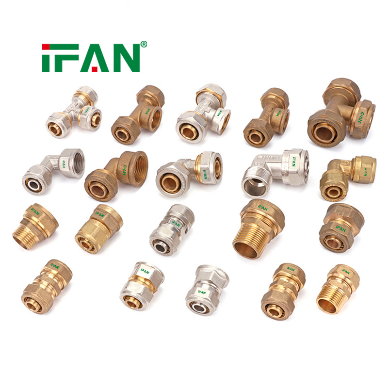 Hot-selling IFAN Bronze PEX Compression Fittings
