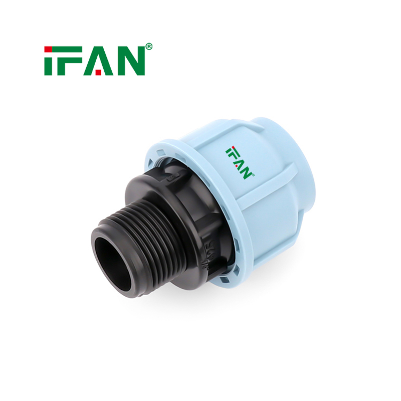 Hot Sale PP Quick-Connect Irrigation Fittings Male Socket details Picture