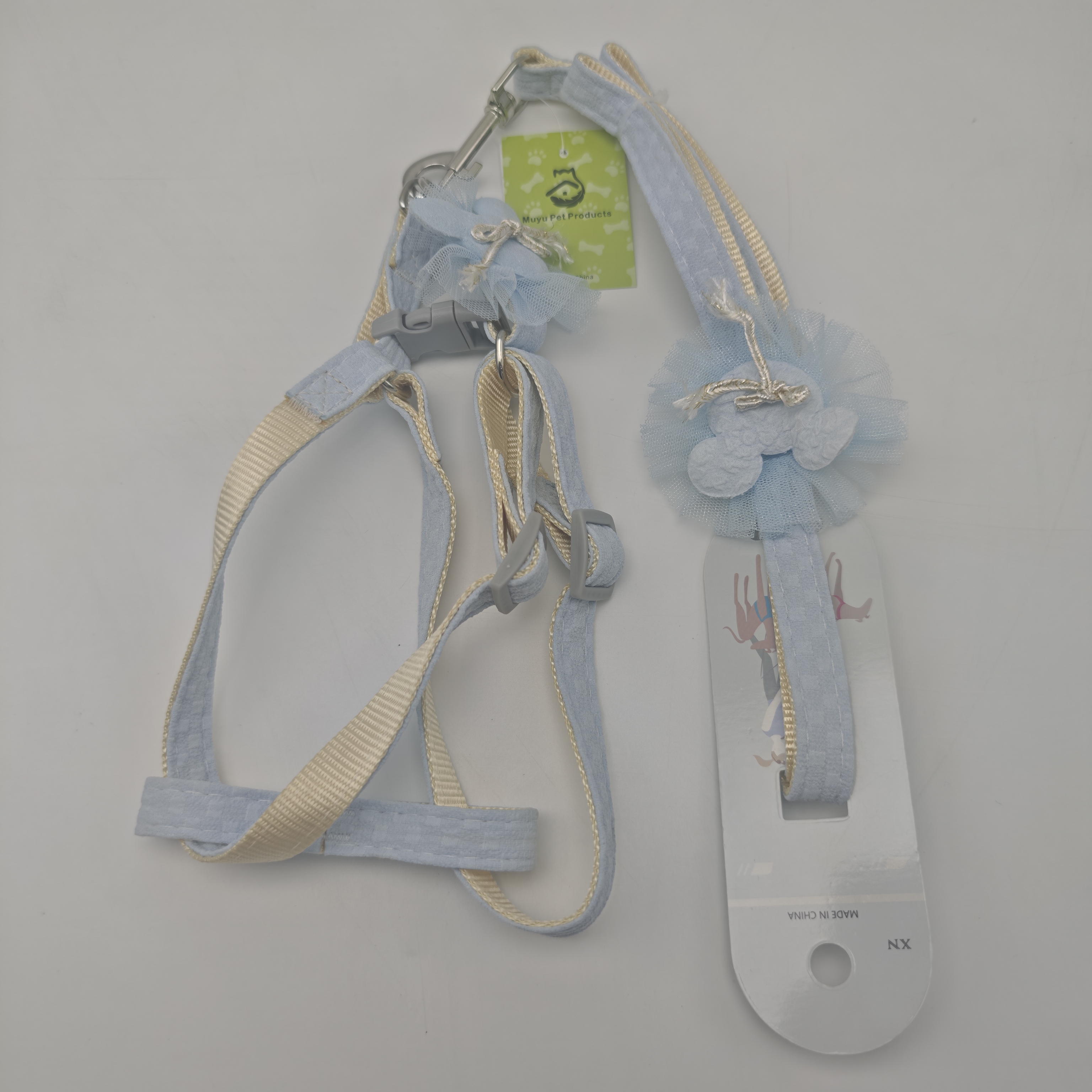 宠物胸背带/狗绳/狗链牵引绳/宠物胸背套装/宠物用品细节图