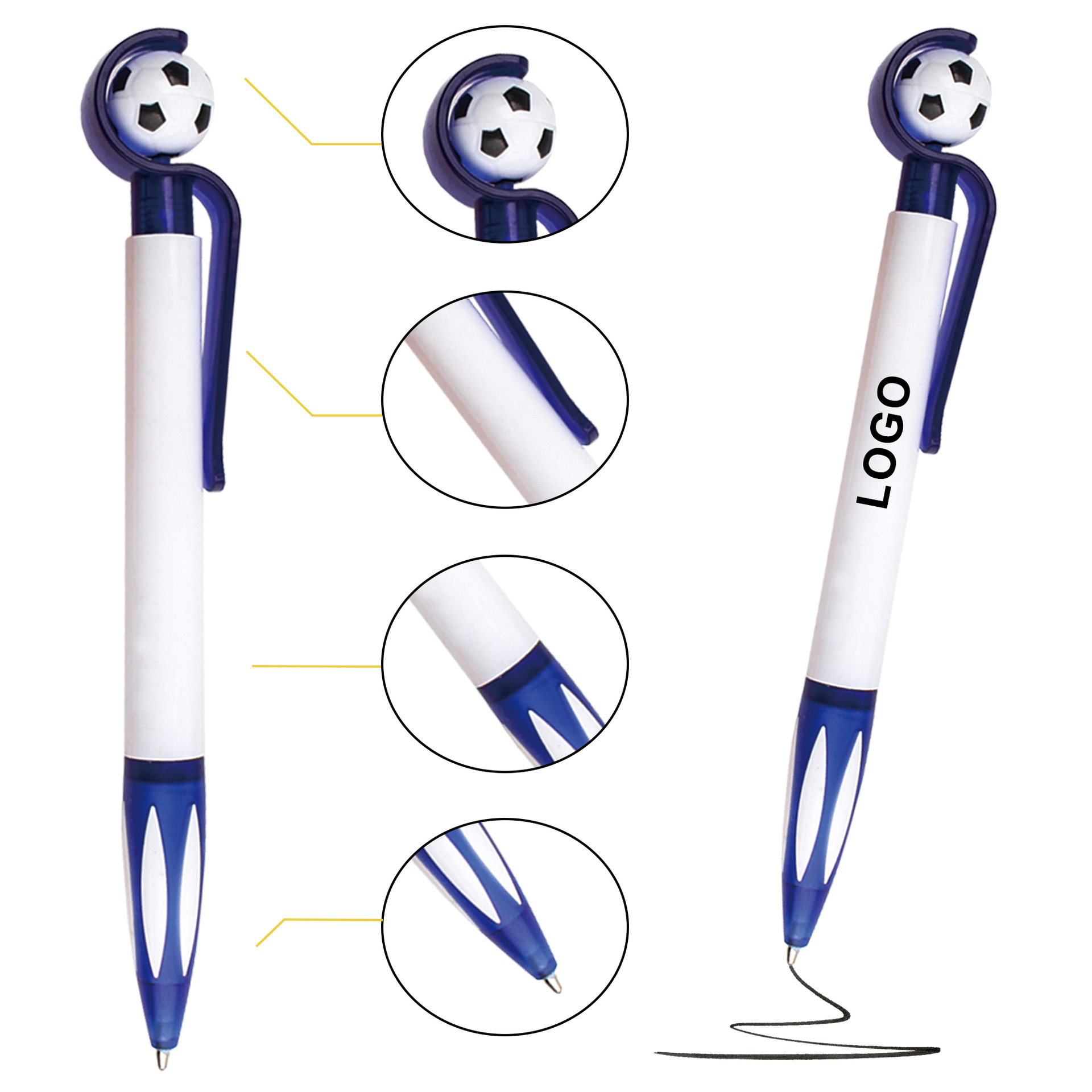 串珠笔/爱心笔/圆珠笔/pen/情人节爱心笔产品图