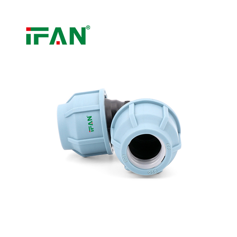 Factory Direct Sales PP Quick-Connect Fittings Elbow Item Picture