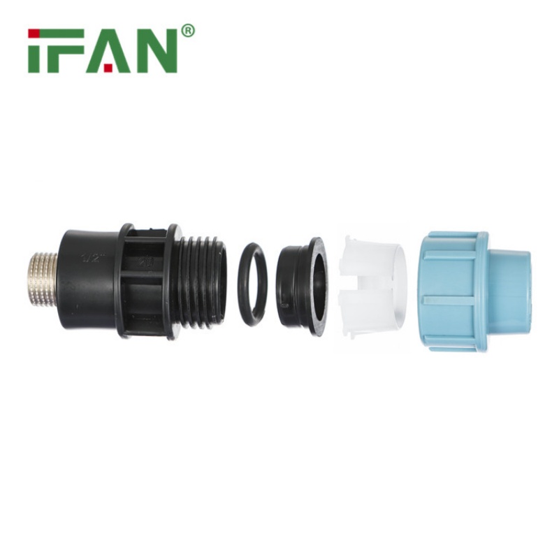 PP Quick-Connect Fitting  Brass Male Threaded Adapter Application Scenario