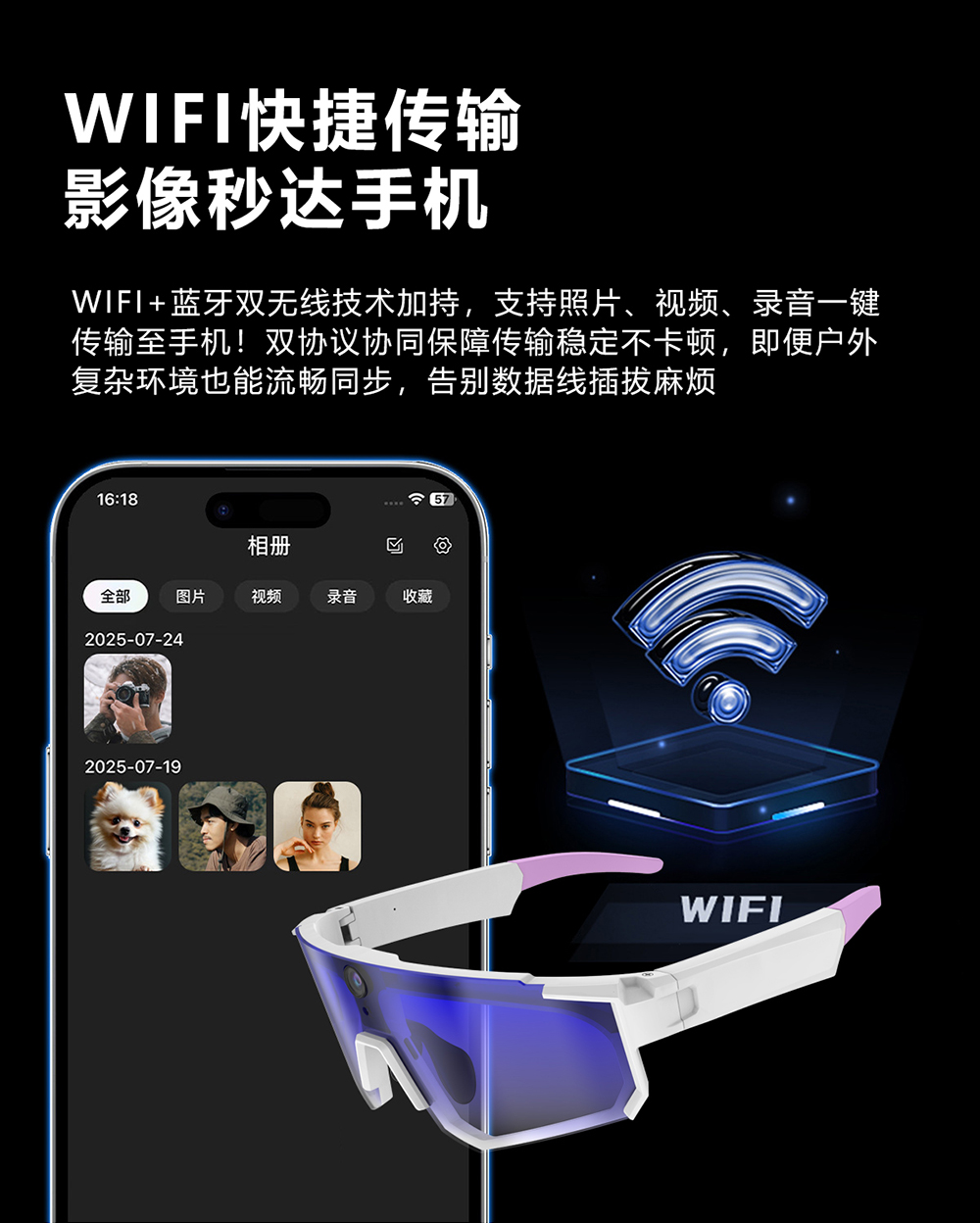 运动眼镜实物图