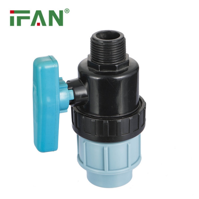 PP Quick-Connect Ball Valve with Male Threaded Union Application Scenario