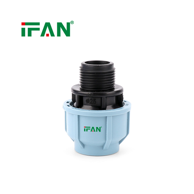 Hot Sale PP Quick-Connect Irrigation Fittings Male Socket Specification image