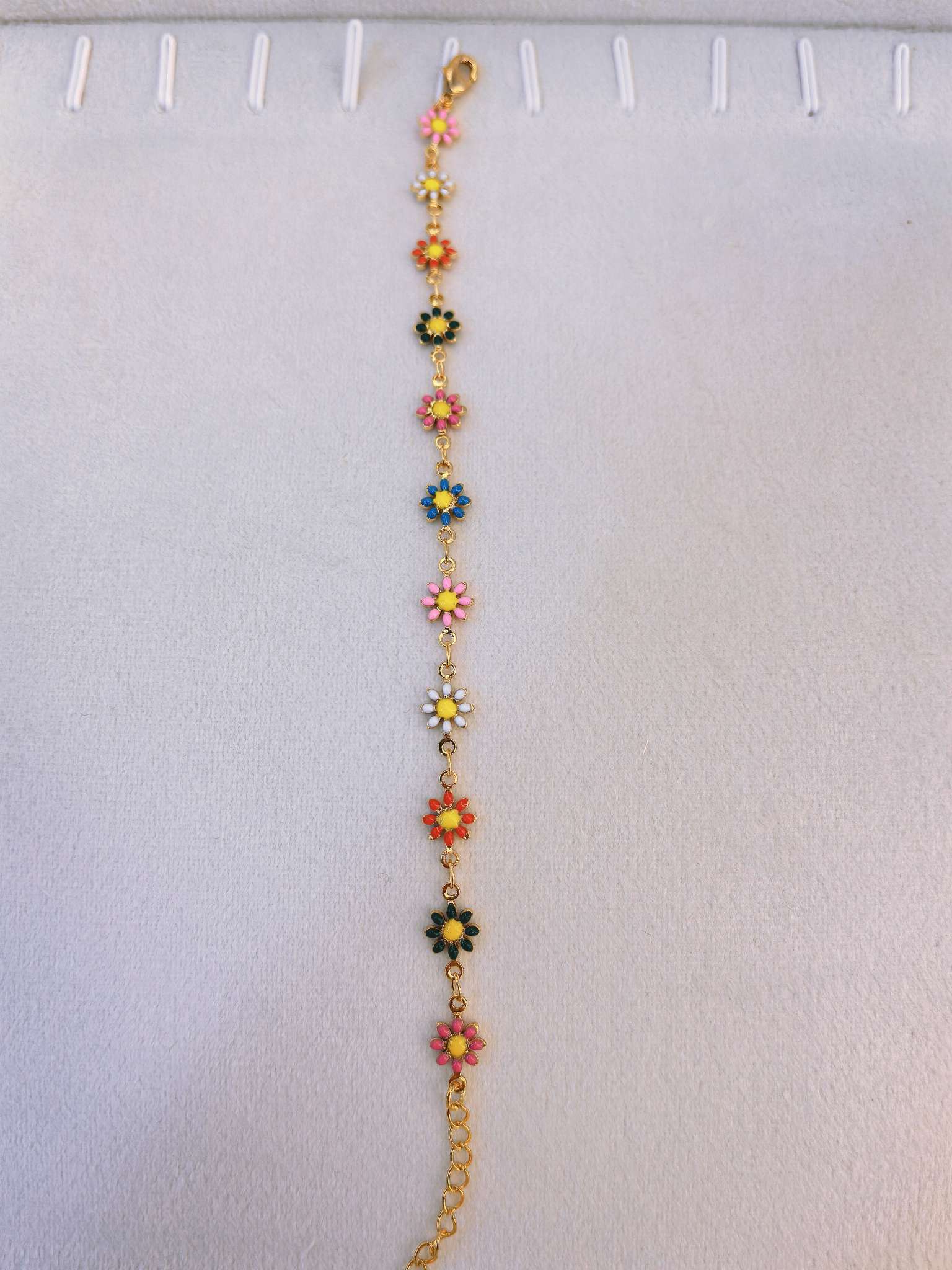 Цветные цветы для украшения браслета Item Picture