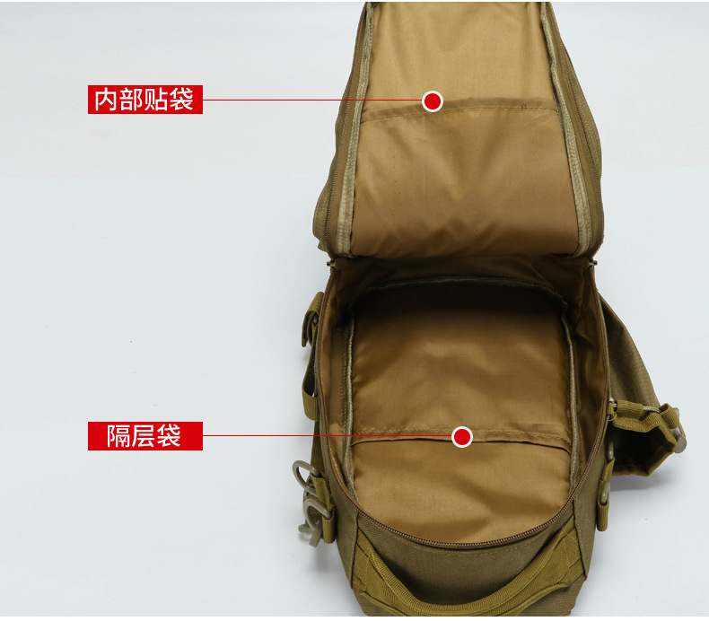 Lure Bag مجموعة متعددة الأغراض من عبوات التمويه التكتيكية المتعددة الأحزمة التي تحمل على الظهر detail image 9