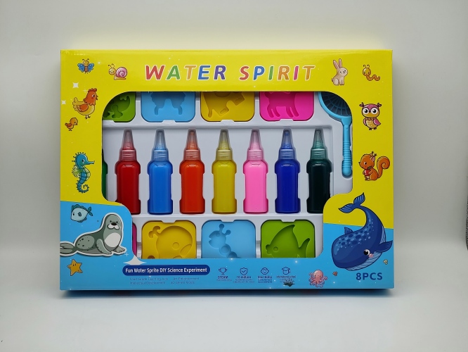 8-color Water Spirit DIY Handicraft Set, Children's Magic Ocean Spirit Science Experiment Making Toys