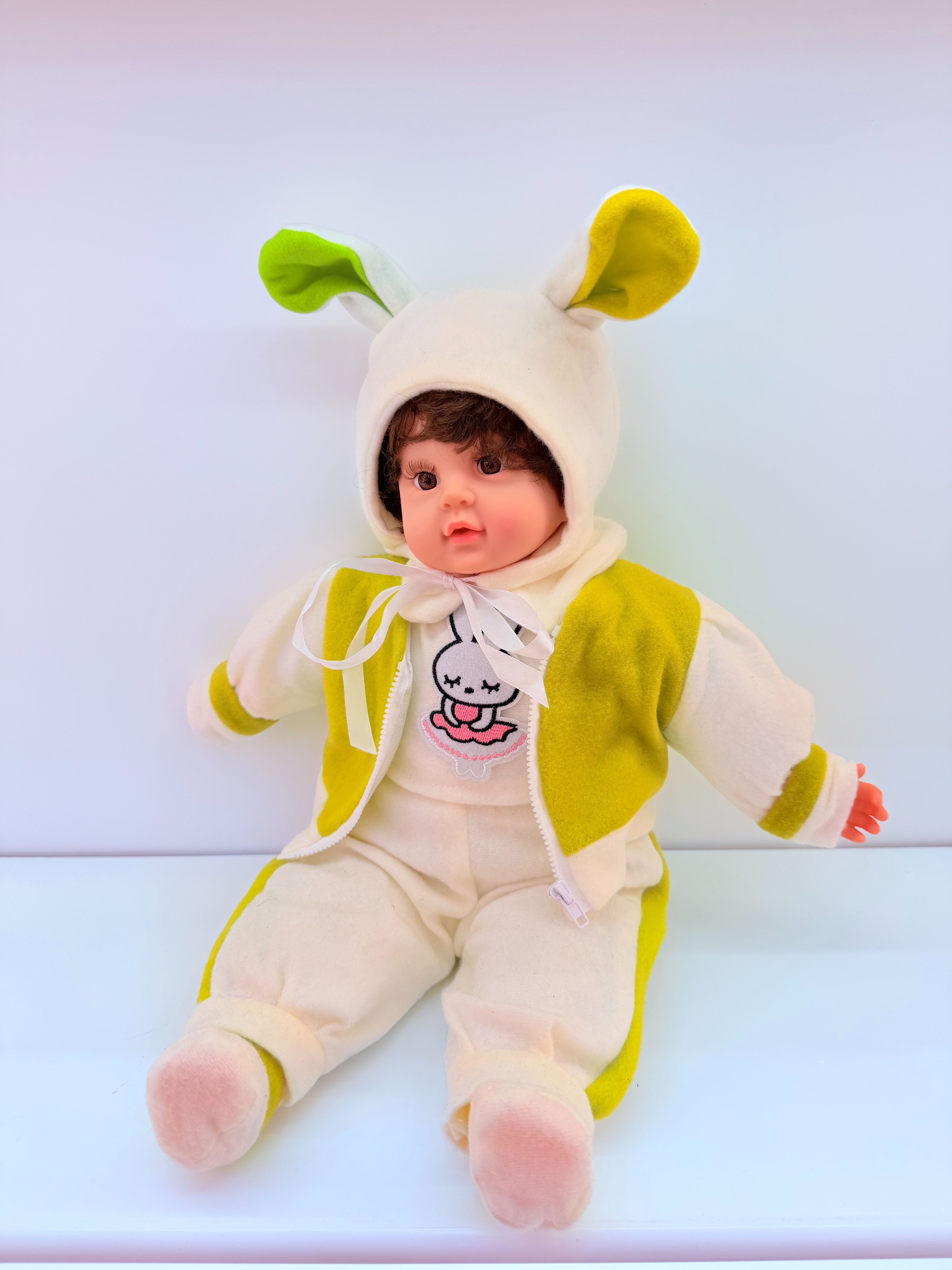 The simulation girl and boy dolls with music style are cute. Four boys, four boys, a bestseller in foreign trade Item Picture