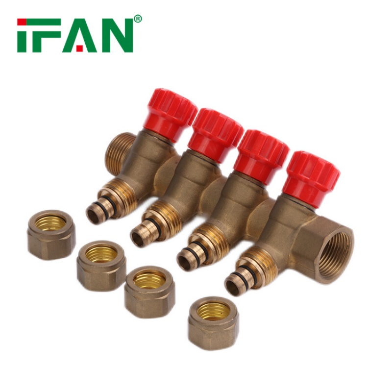 IFAN Brass Manifold 3/4" 1" Underfloor Heating Manifold  Item Picture