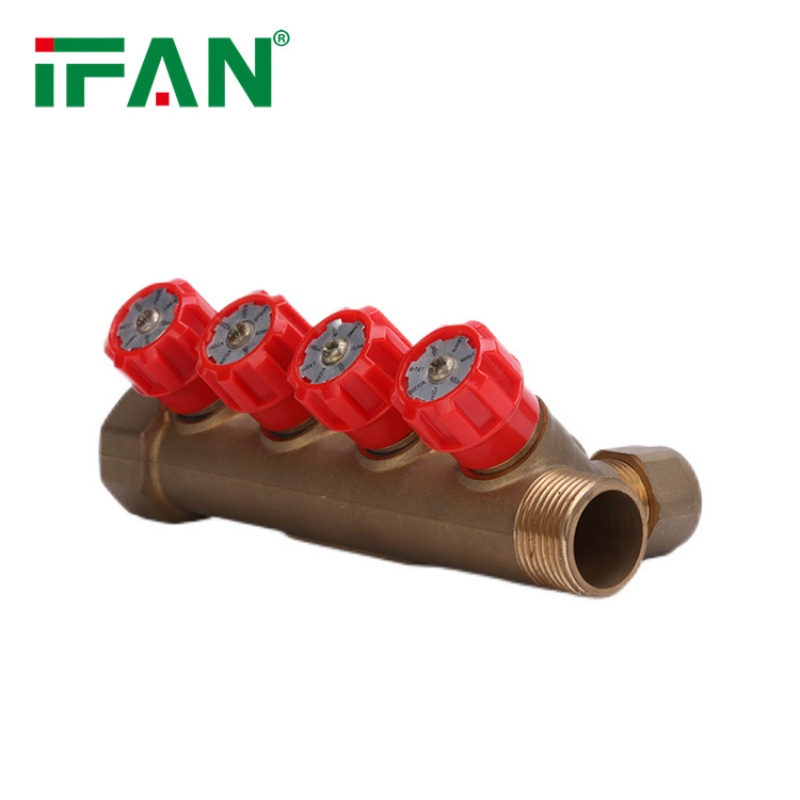 IFAN Brass Manifold 3/4" 1" Underfloor Heating Manifold  Application Scenario