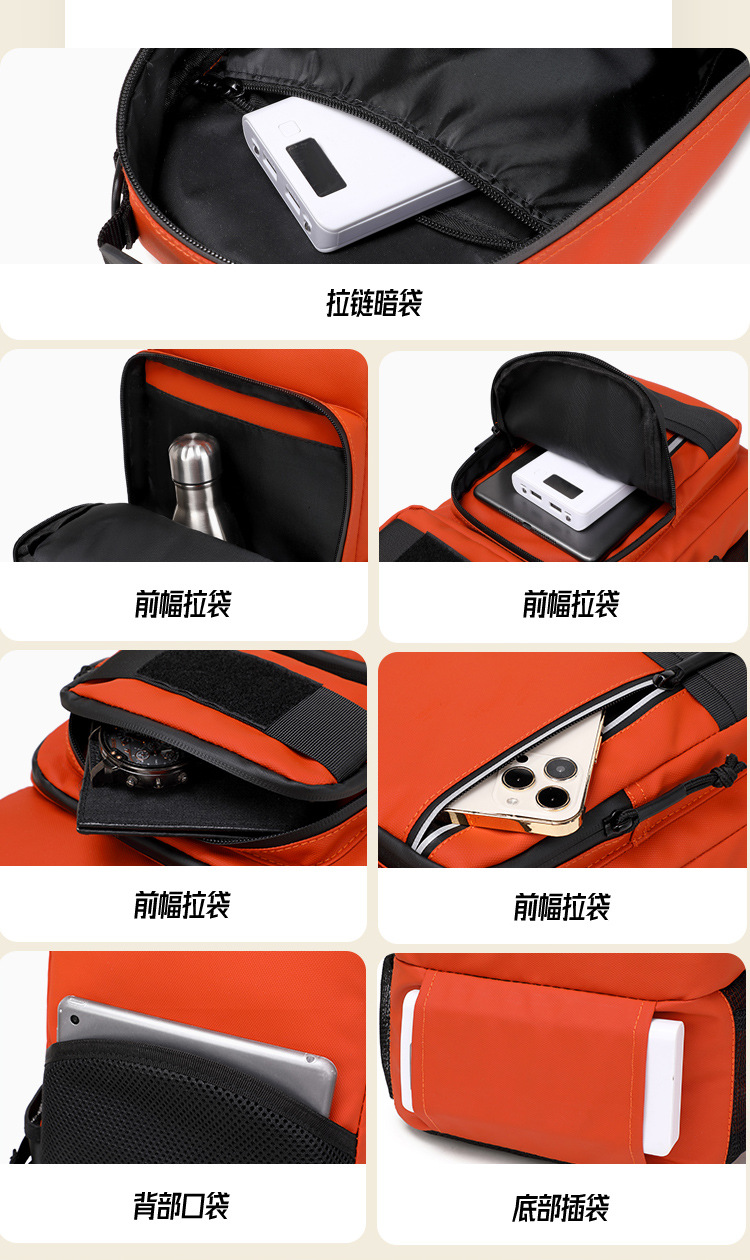 Lure bag: Outdoor backpack, multi-functional backpack, large-capacity lure fishing bag, travel mountaineering bag detail image 3