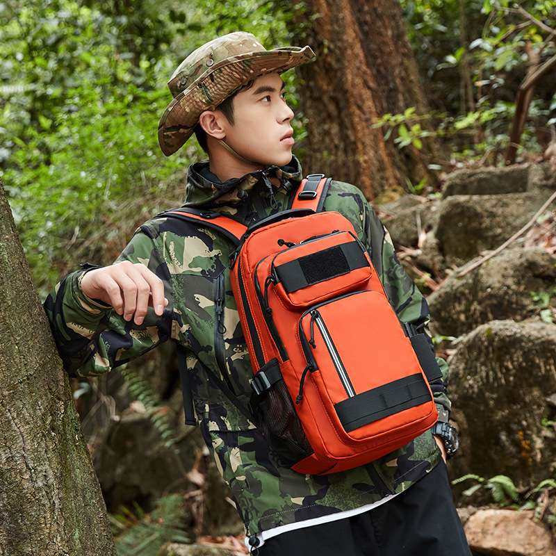Lure bag: Outdoor backpack, multi-functional backpack, large-capacity lure fishing bag, travel mountaineering bag details Picture