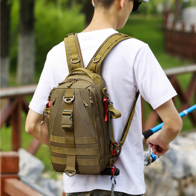 Lure Bag مجموعة متعددة الأغراض من عبوات التمويه التكتيكية المتعددة الأحزمة التي تحمل على الظهر