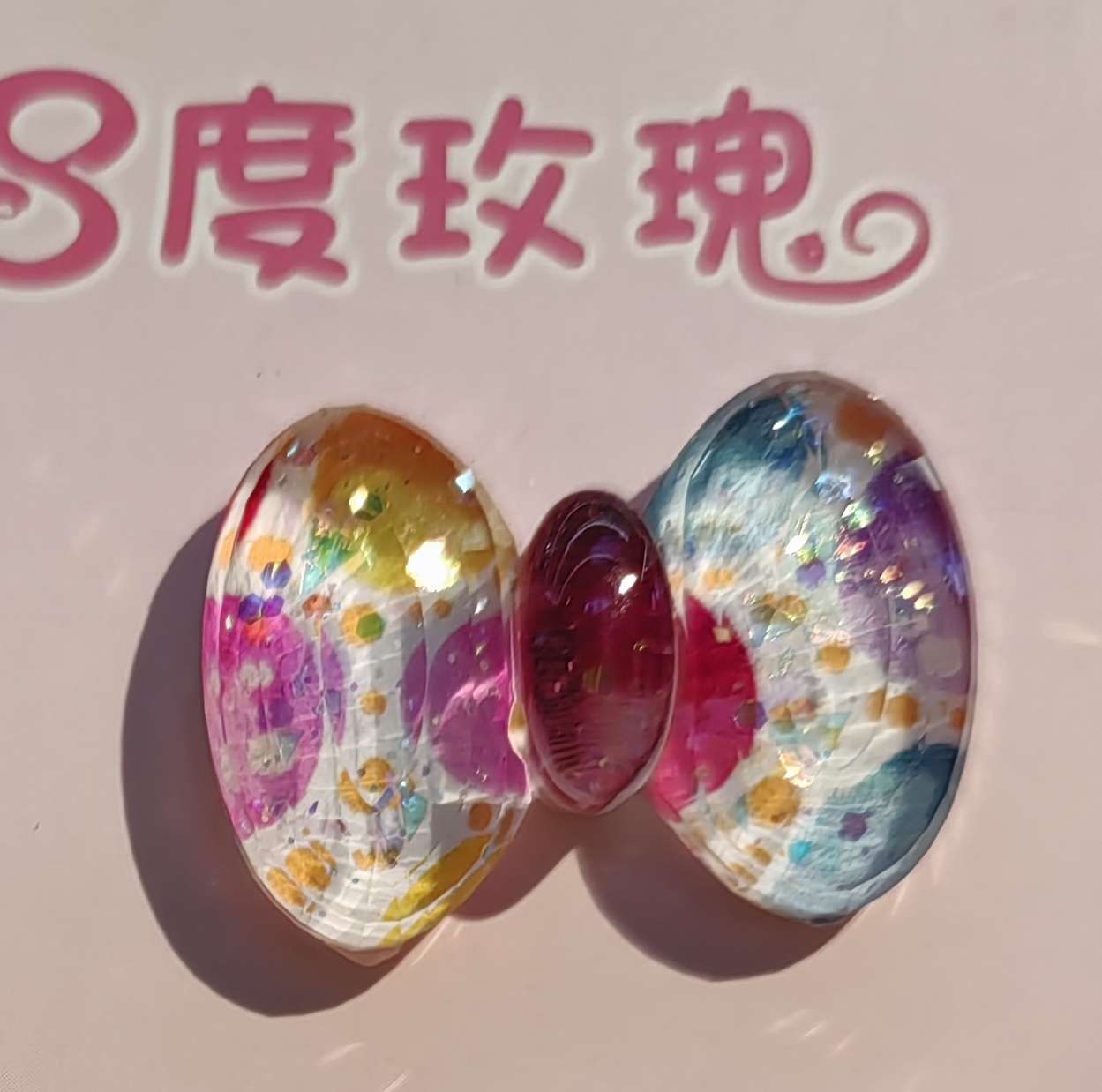 Universal jewelry accessories, other jewelry accessories, decorative auxiliary materials, DIY dopamine color series, macaron color series, plastic resin accessories Application Scenario