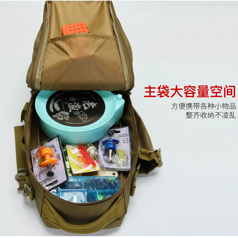 Lure Bag مجموعة متعددة الأغراض من عبوات التمويه التكتيكية المتعددة الأحزمة التي تحمل على الظهر detail image 8