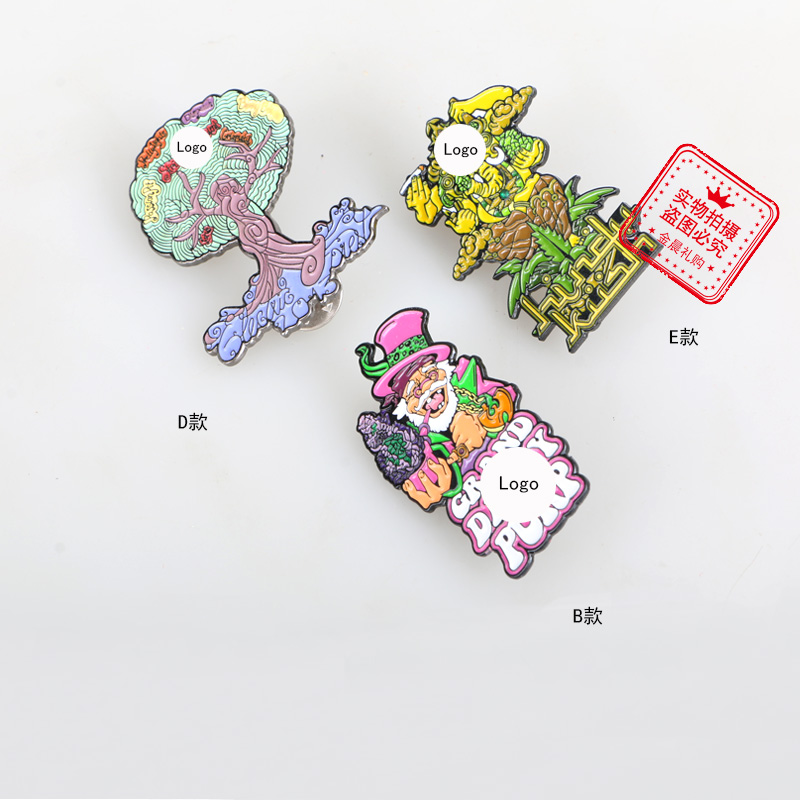 Insignia de metal insignia conmemorativa broche insignia insignia insignia de la escuela pintura de cocción goteo esmalte artesanía regalos XME17 details Picture