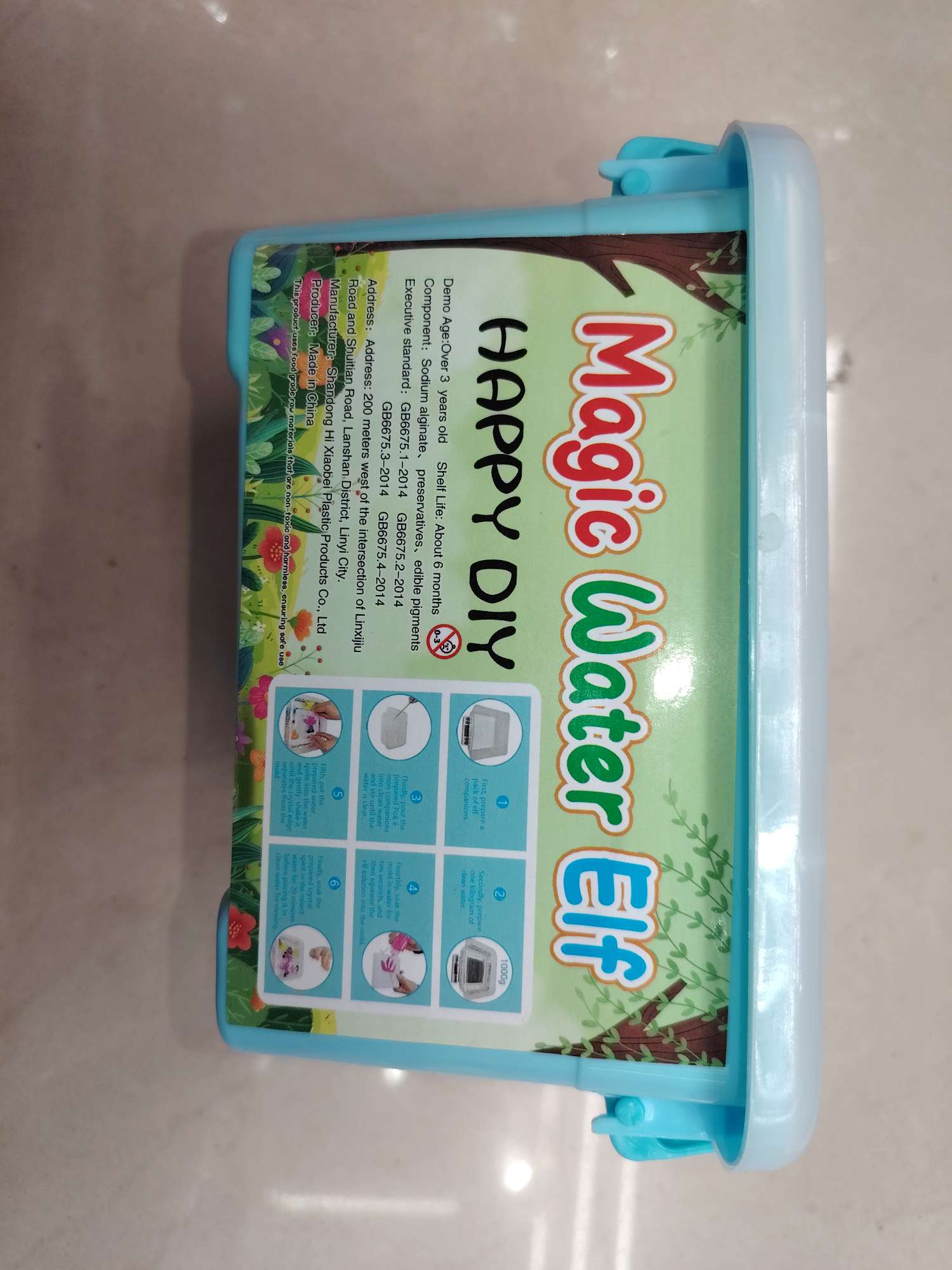 Magic Water Spirit DIY Set, Children's Fun Science Experiment Toy, Ocean-themed handmade material bag with storage box, Educational parent-child interactive water baby toy Application Scenario