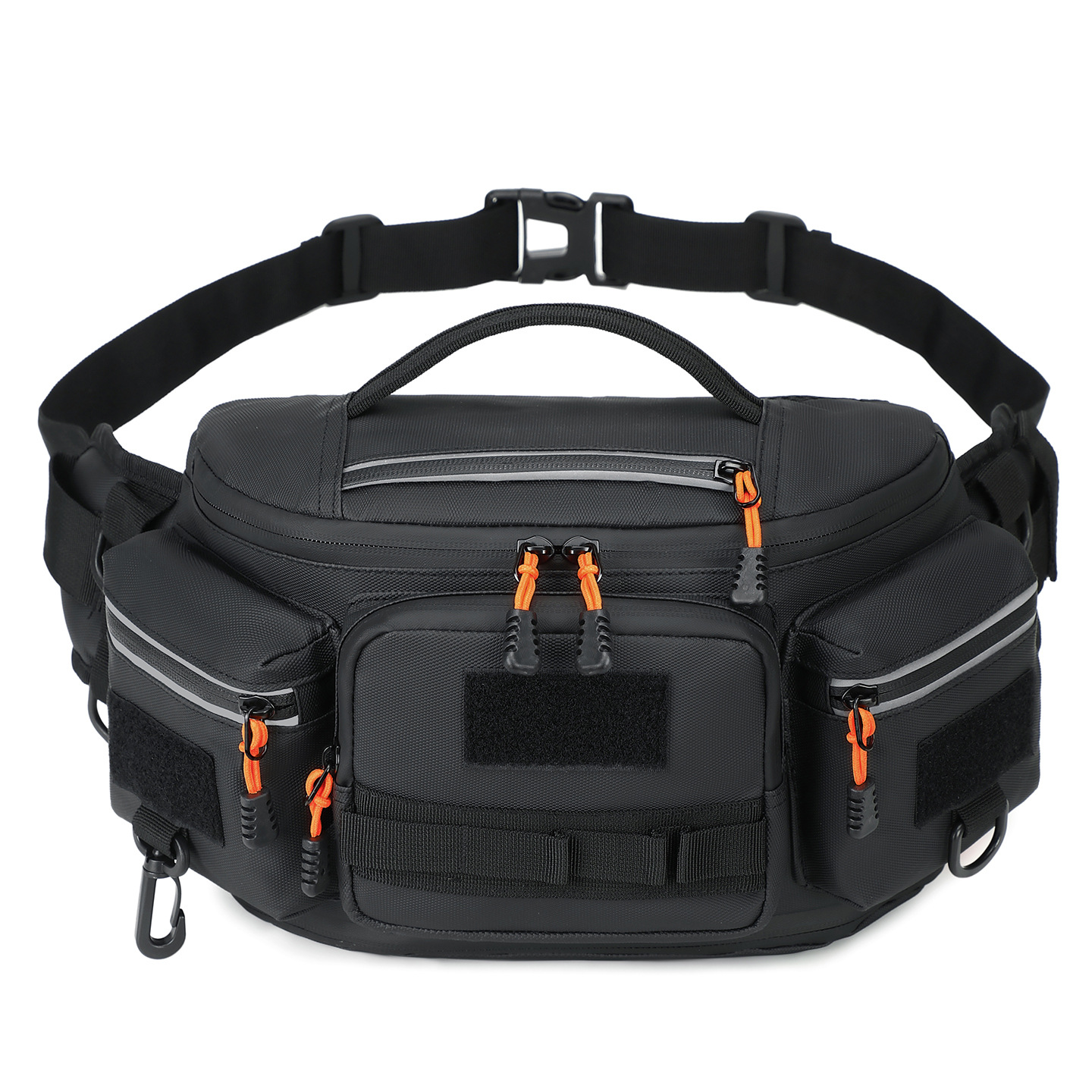 Lure bag: Sports waist bag, multi-functional cycling, motorcycle, running chest bag, waterproof crossbody bag, mountaineering, large-capacity crossbody backpack details Picture
